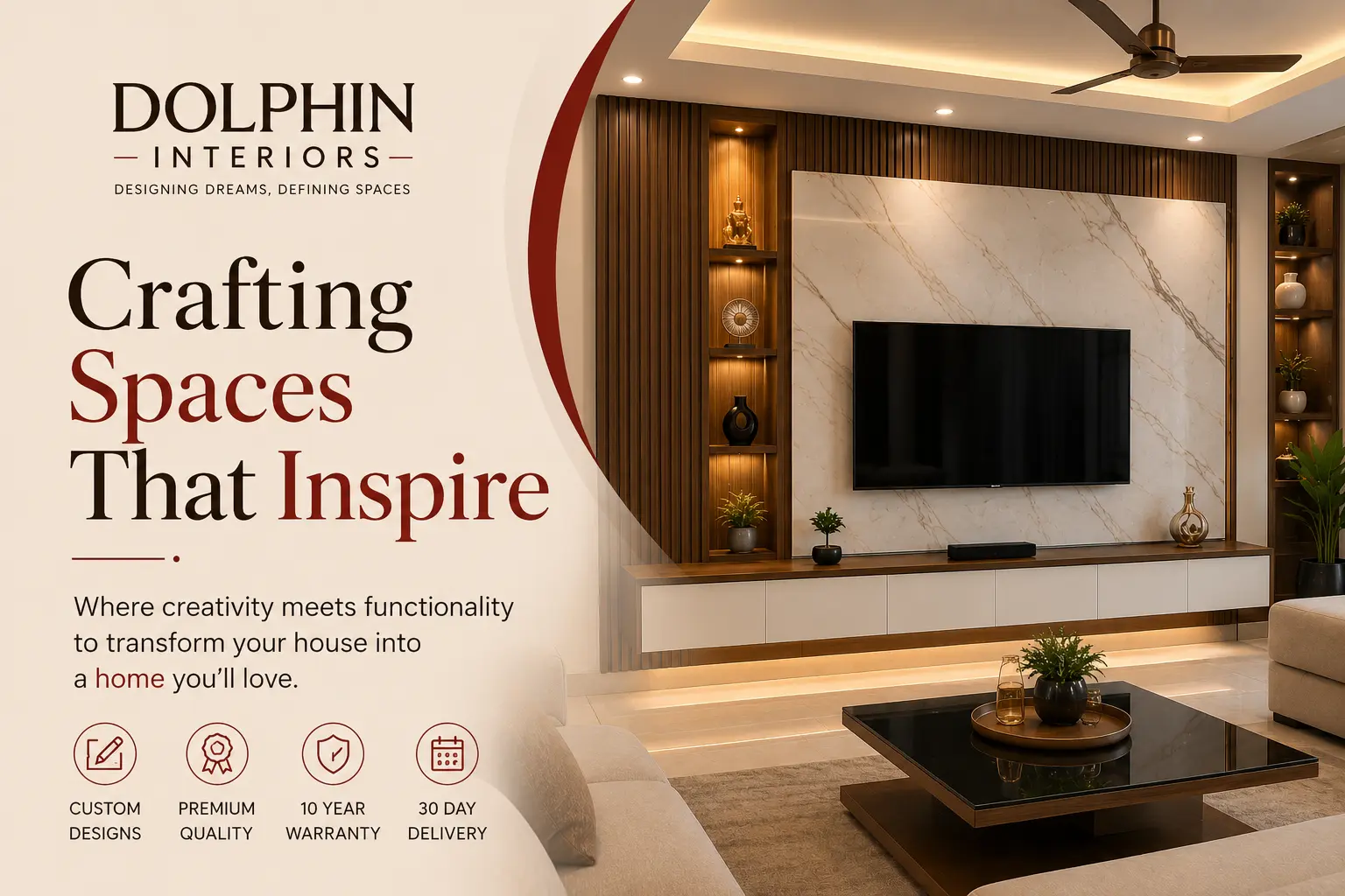 Crafting Spaces That Inspire — Dolphin Interiors Chennai