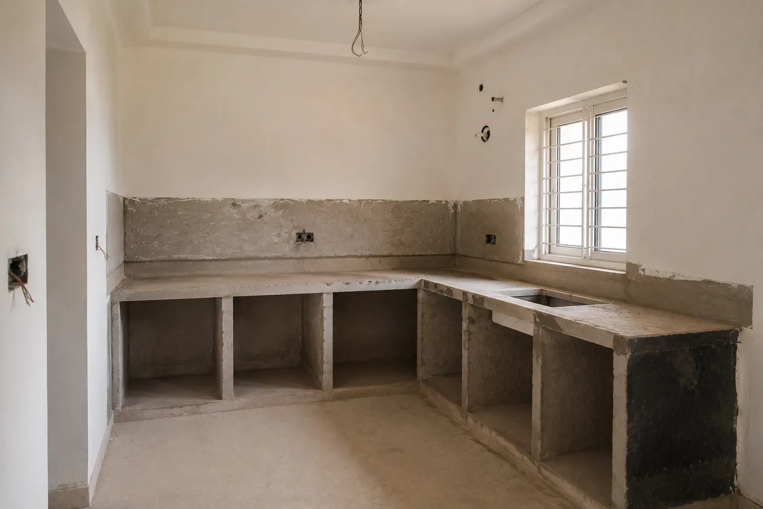 Modular Kitchen Before